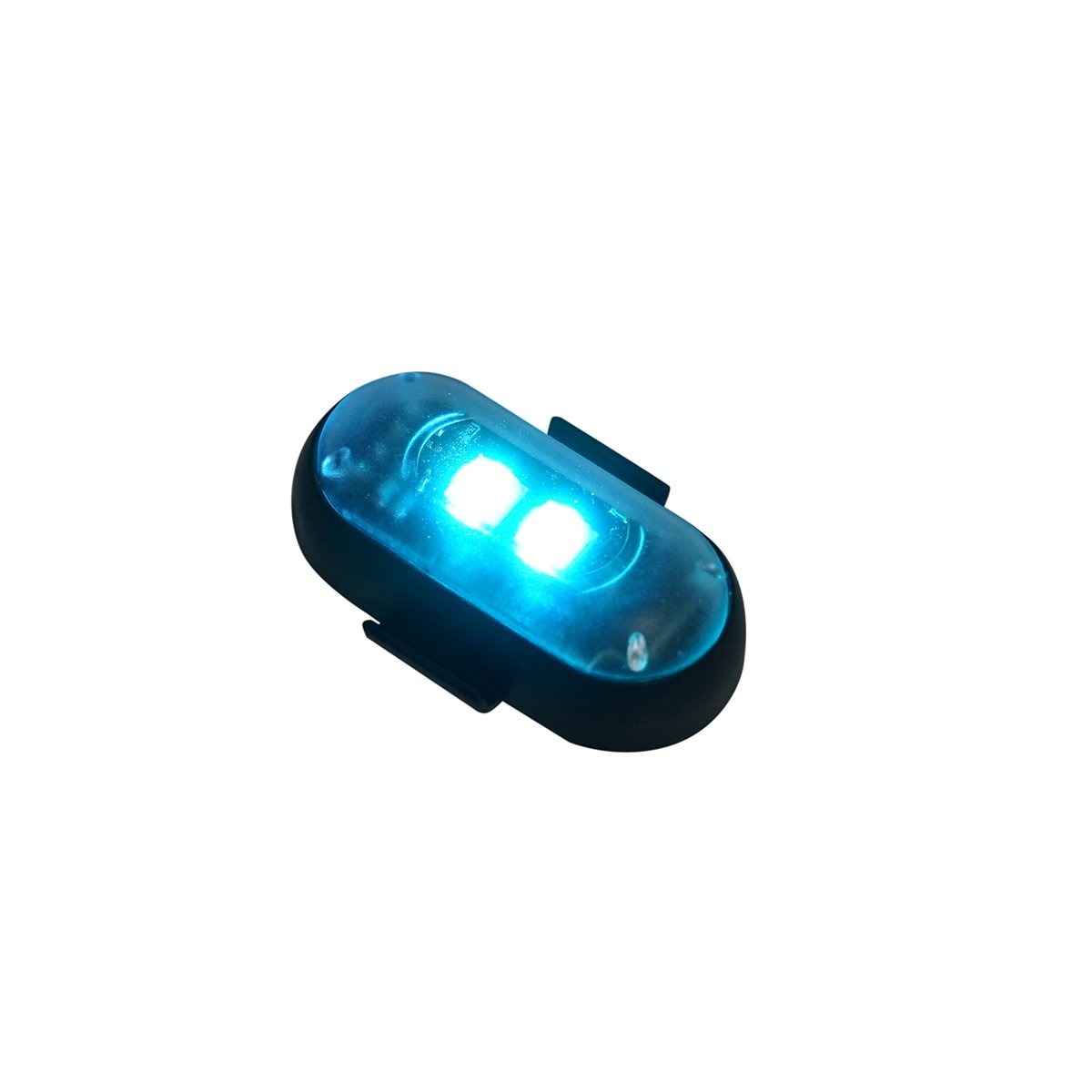 Set 6 lampi LED RGB stroboscopice cu telecomanda, 10 moduri, 8 culori, baterie litiu 110mAh reincarcabila USB-C IP65